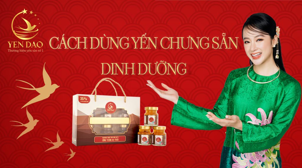 cách dùng yến chưng sẵn
