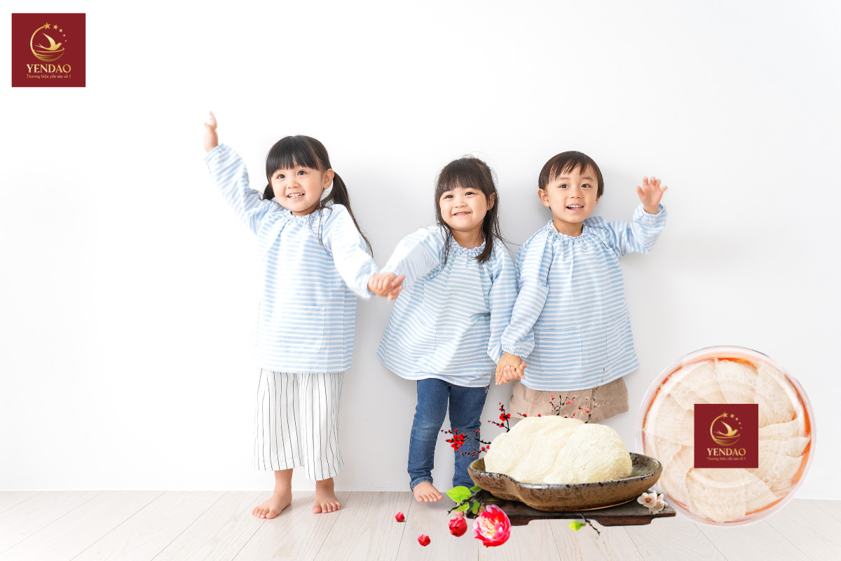 cho trẻ ăn yến sào đúng cách