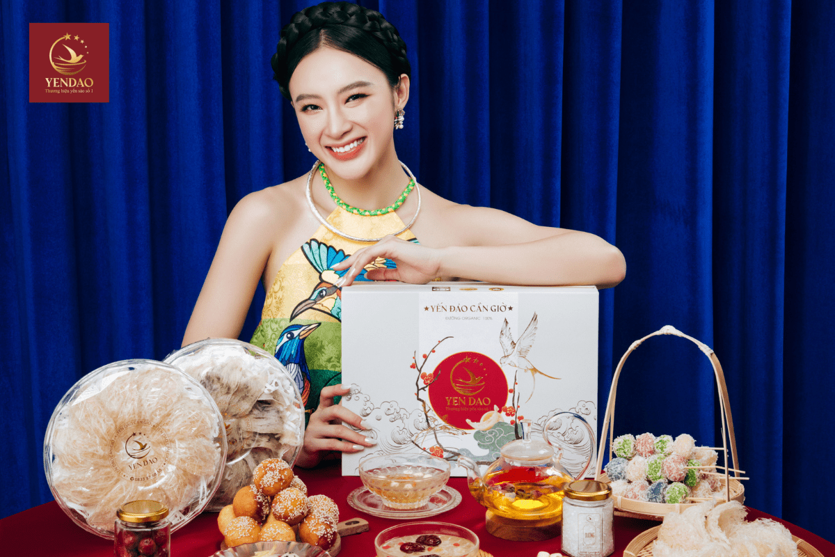 ăn tổ yến còn lông có sao không