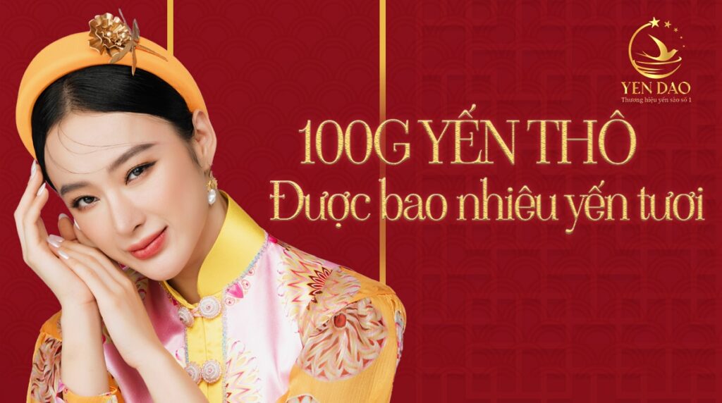 1 lạng yến thô được bao nhiêu yến tươi