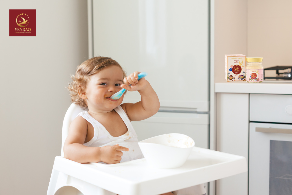 nước yến có tốt cho trẻ em không